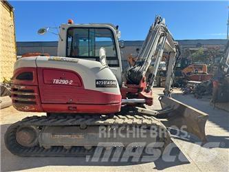 Takeuchi TB290 Midikaivukoneet 7t - 12t