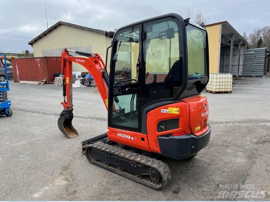 Kubota KX -019-4 Minikaivukoneet < 7t