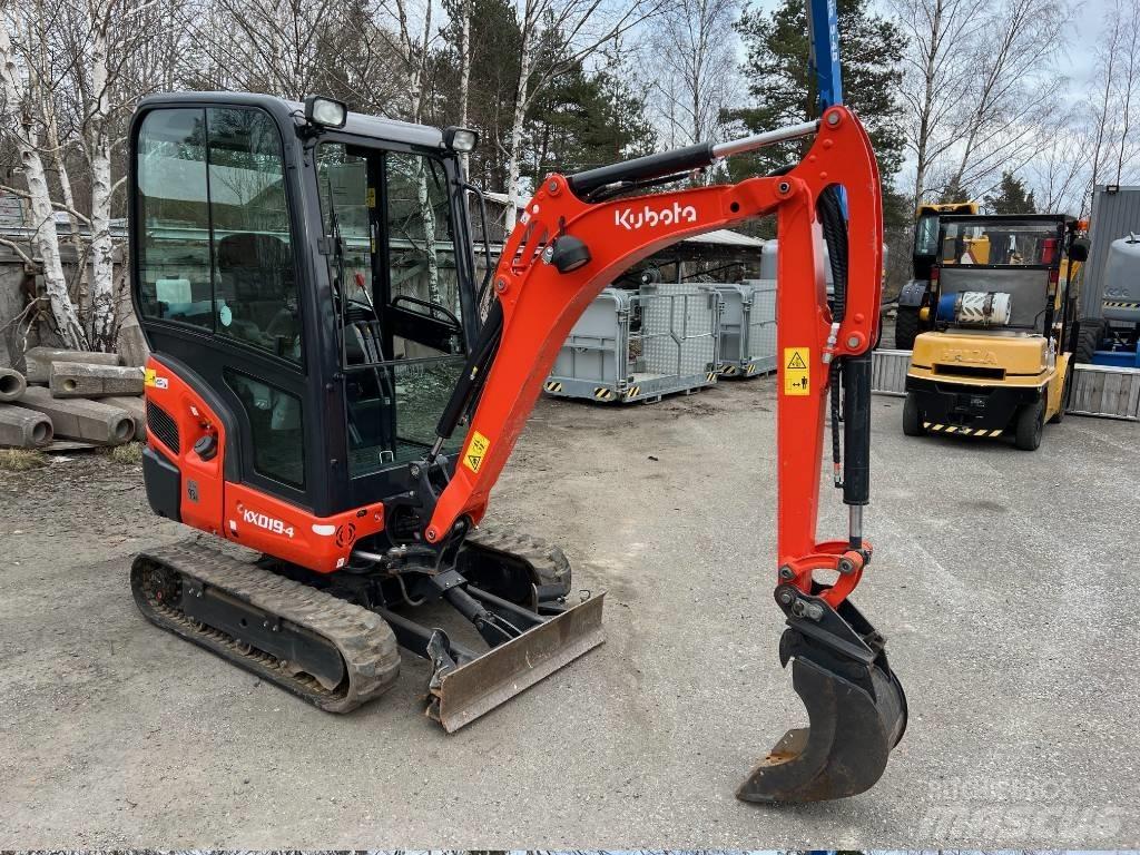 Kubota KX -019-4 Minikaivukoneet < 7t