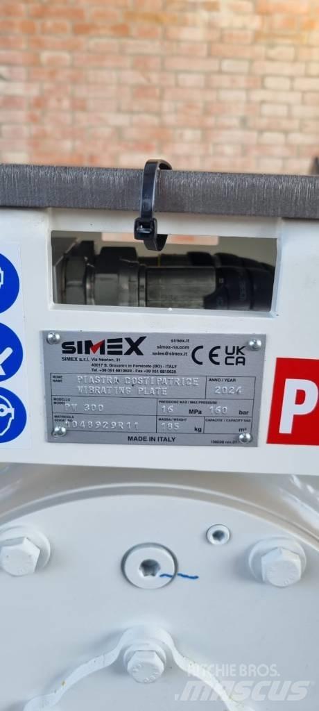 Simex PV300 Asfalttikoneiden varusteet