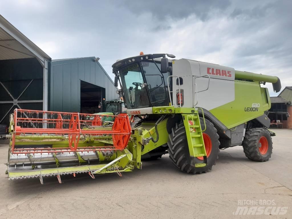 CLAAS Lexion 630 Leikkuupuimurit