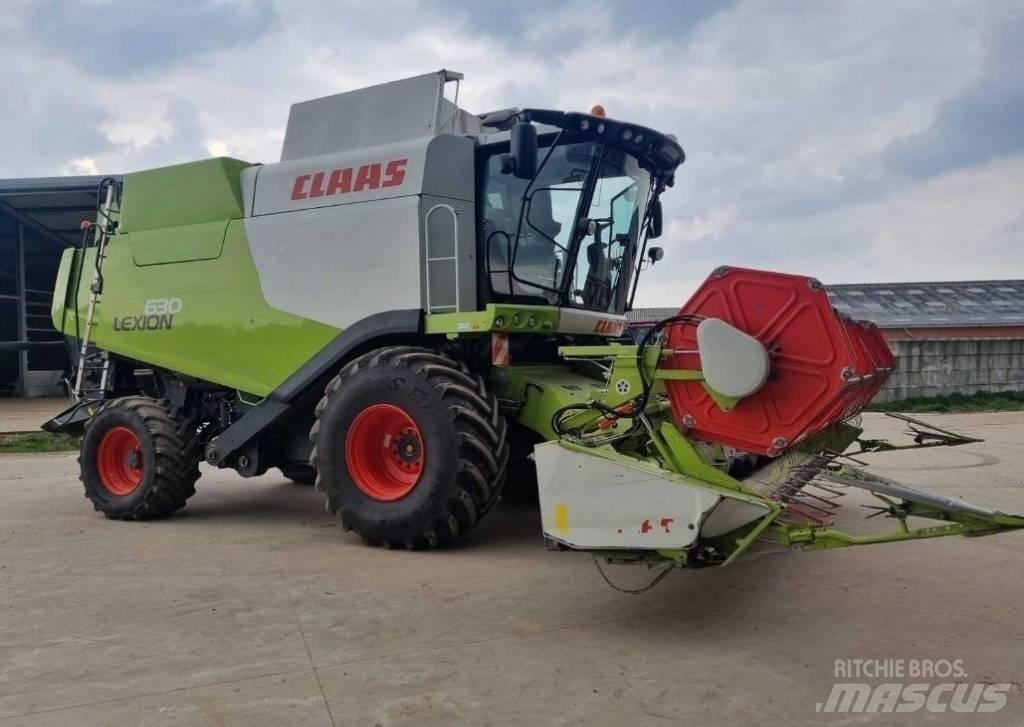 CLAAS Lexion 630 Leikkuupuimurit
