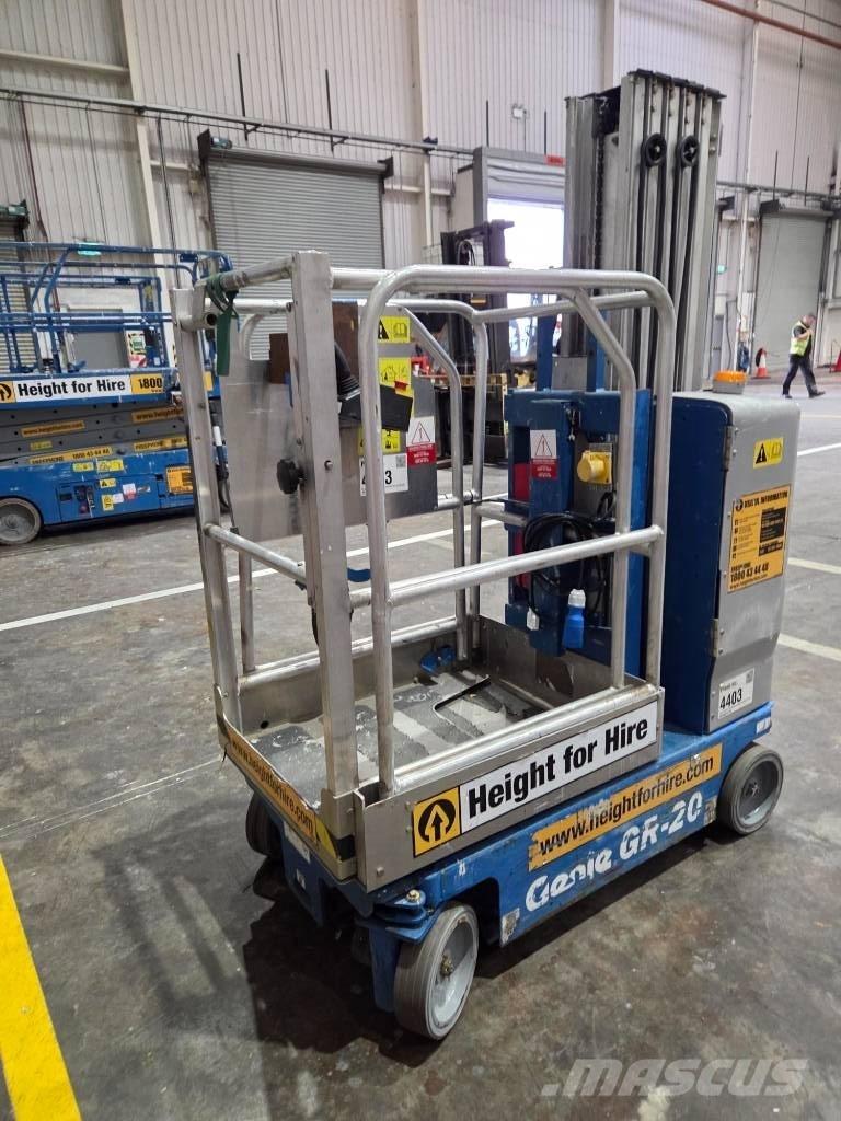 Genie GR 20 Henkilönostimet ja nostolaitteet