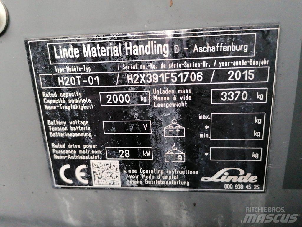 Linde H20T-01 Nestekaasutrukit