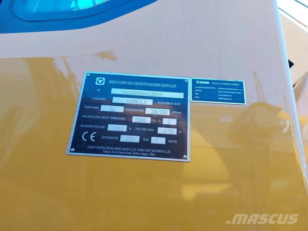 XCMG XCR55L5_E RT-nosturit