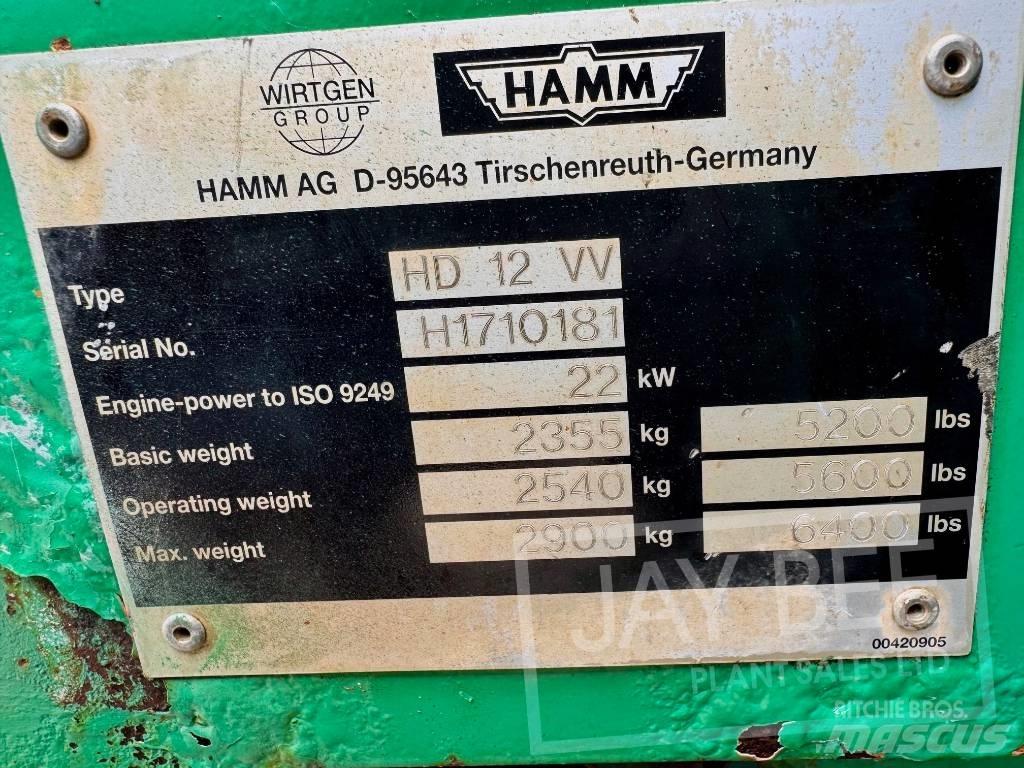 Hamm HD 12 Tandemjyrät