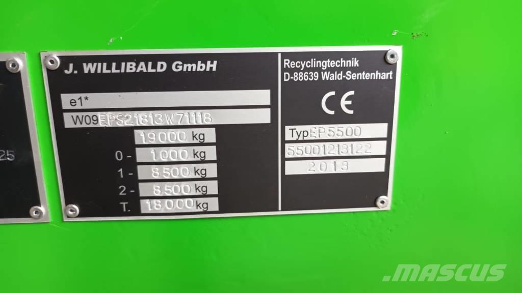 Willibald EP 5500 Metsä murskaimet