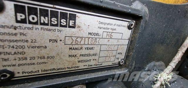 Ponsse Ergo 8wd Harvesterit