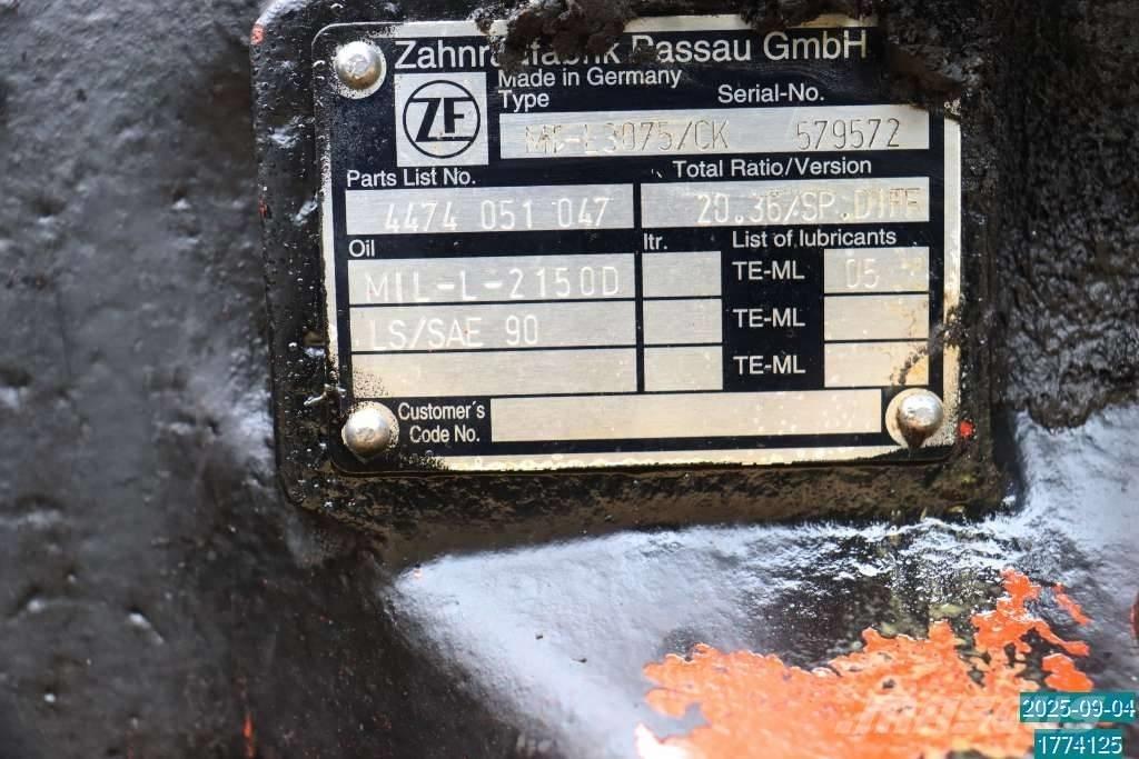 Huddig 1160 D Akselit