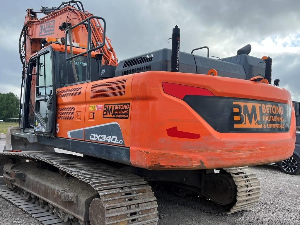 Doosan DX 340 LC-5 Telakaivukoneet