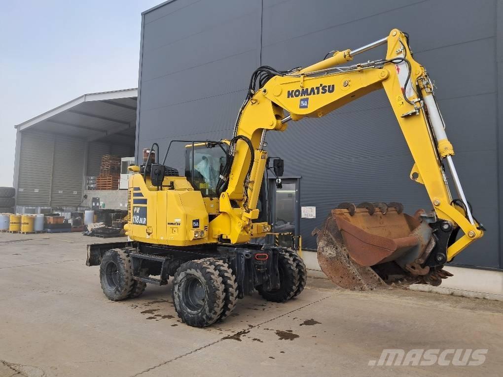 Komatsu PW118MR-11 Pyöräkaivukoneet