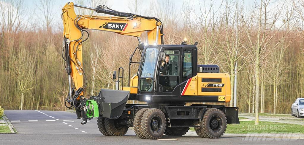 Sany SY155W Pyöräkaivukoneet