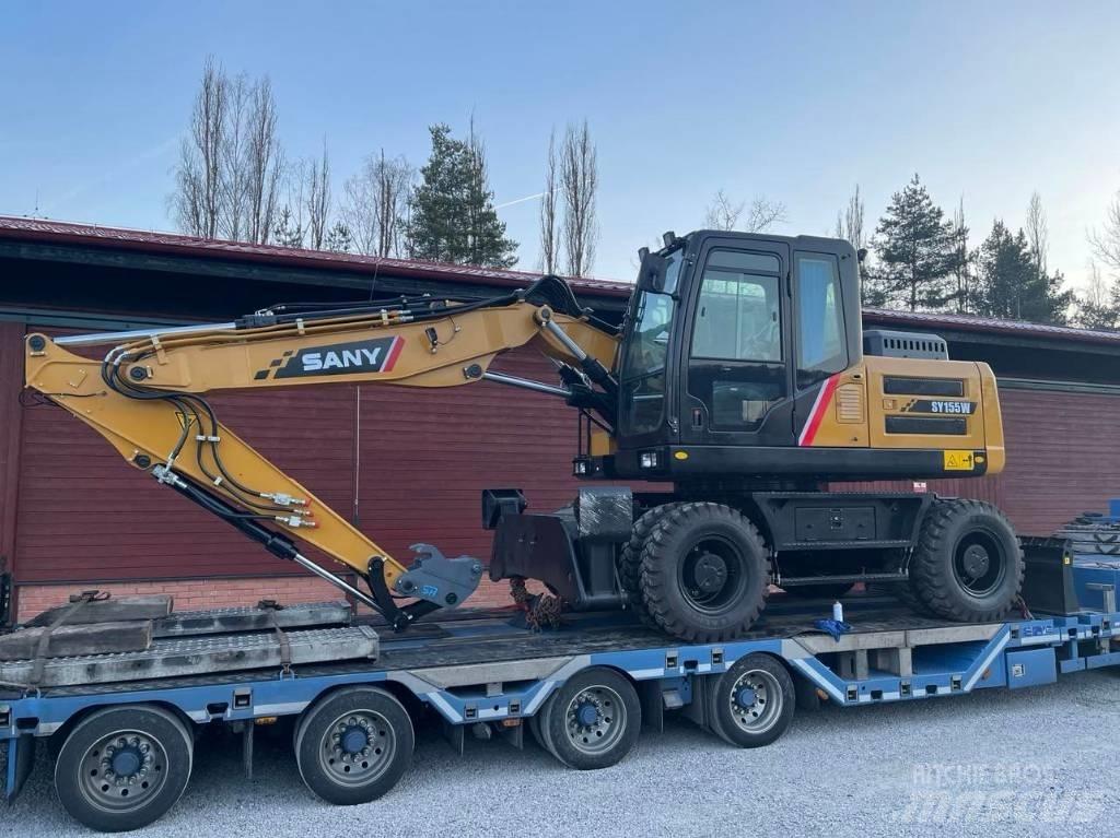 Sany SY155W Pyöräkaivukoneet