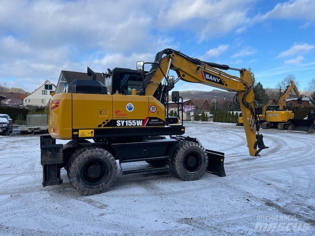 Sany SY155W Pyöräkaivukoneet