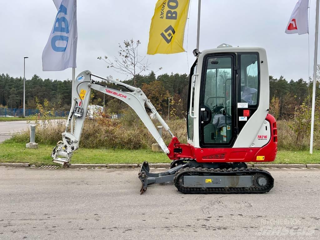 Takeuchi TB 216A V4 Minikaivukoneet < 7t