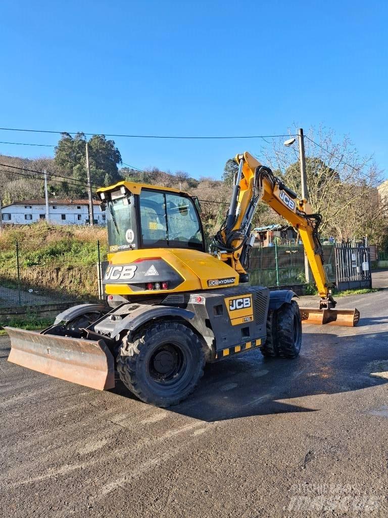 JCB Hydradig 110W Pyöräkaivukoneet