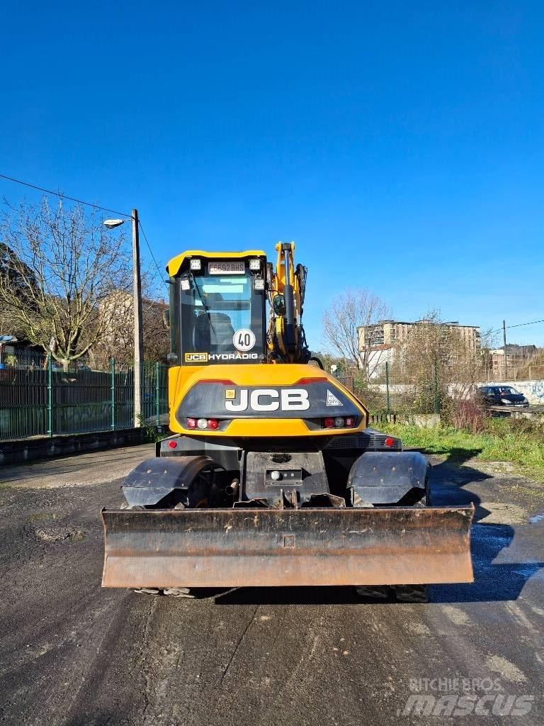 JCB Hydradig 110W Pyöräkaivukoneet