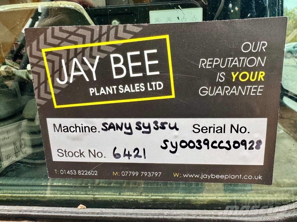 Sany SY 35 U Minikaivukoneet < 7t
