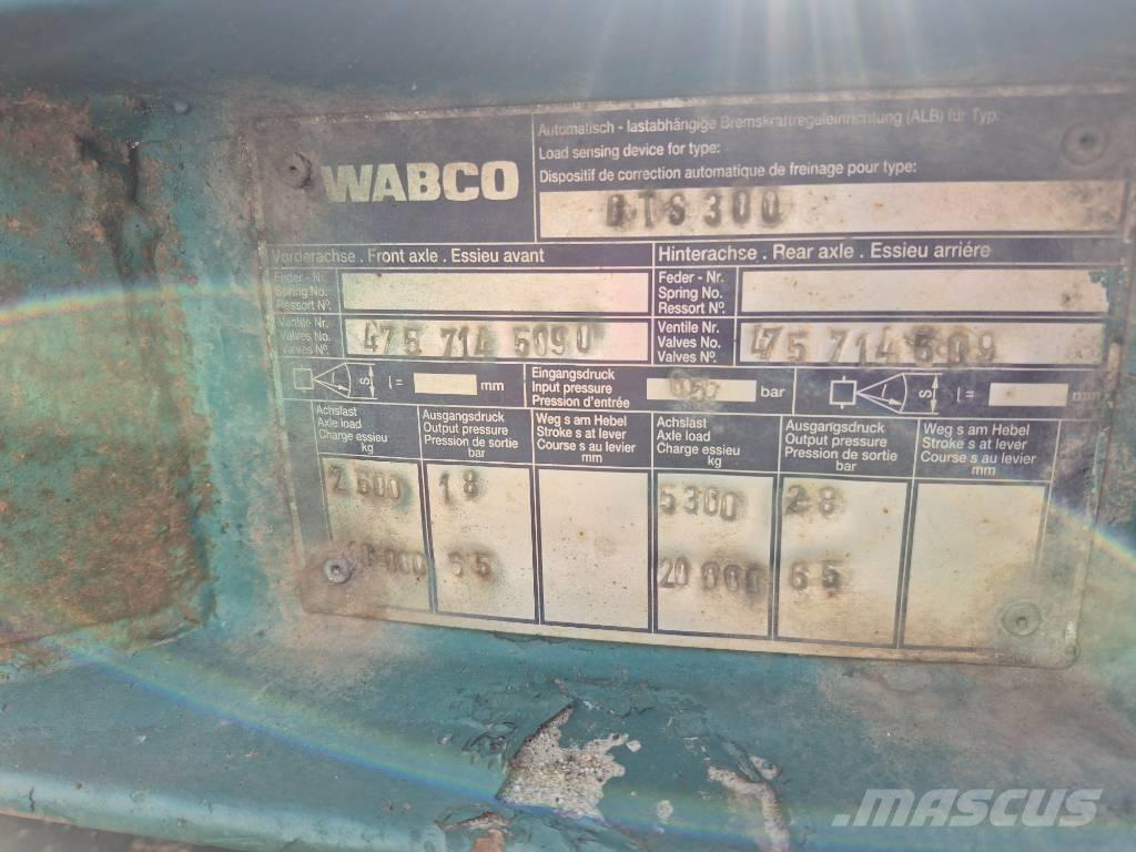 Fliegl DTS 300 Sora- ja kippiperävaunut