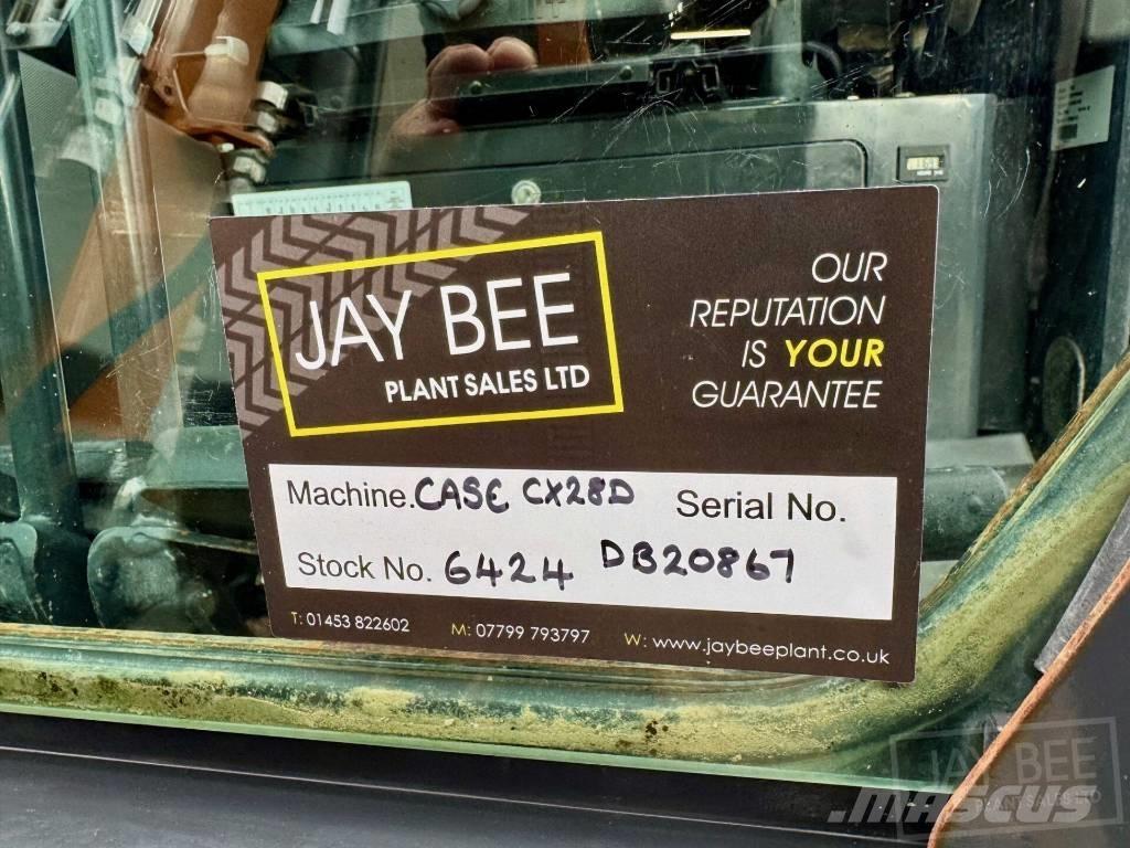 CASE CX28D Minikaivukoneet < 7t