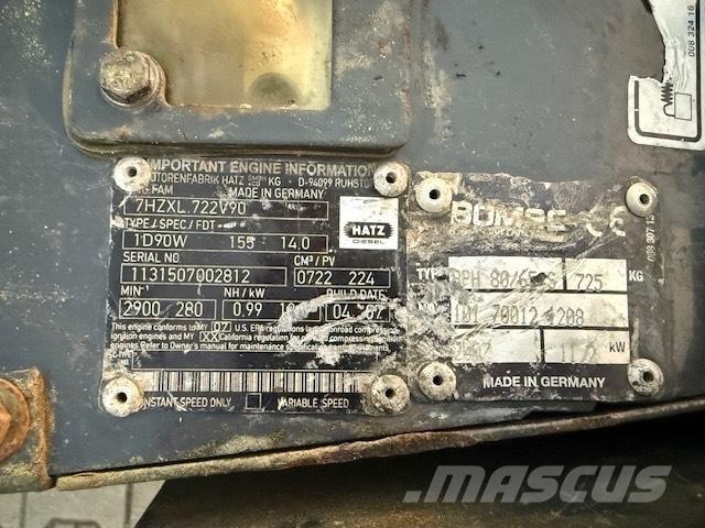 Bomag BPH80/65 Tiivistyskoneet