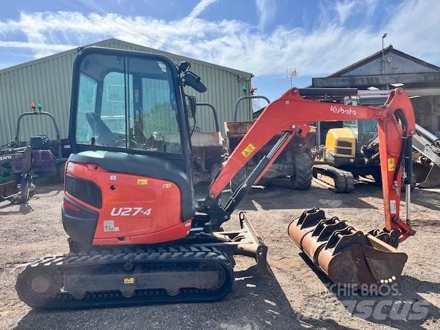 Kubota U 27-4 Minikaivukoneet < 7t