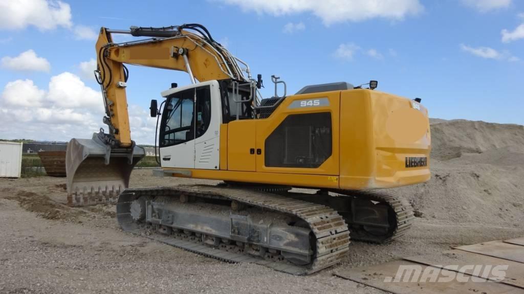 Liebherr R945 3d GPS Telakaivukoneet