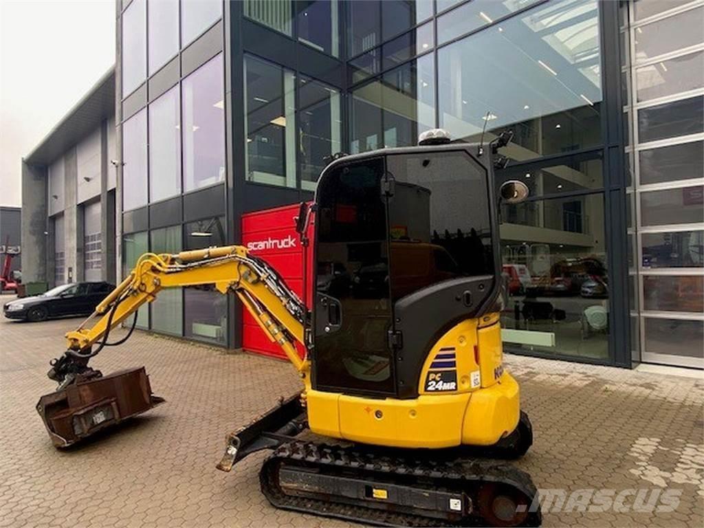 Komatsu PC24MR-5 Pyöräkaivukoneet