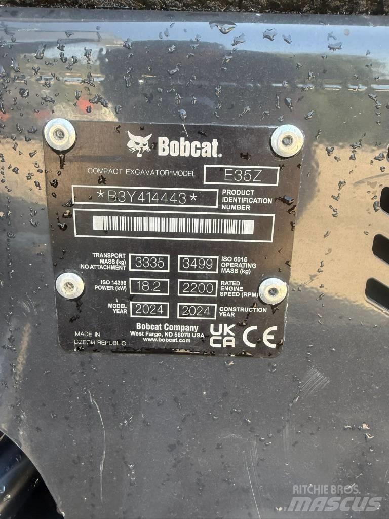 Bobcat E 35, 549h Minikaivukoneet < 7t