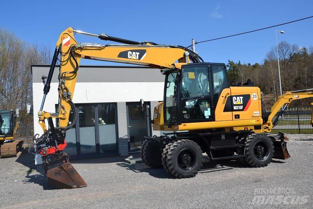 CAT M 315 F Pyöräkaivukoneet