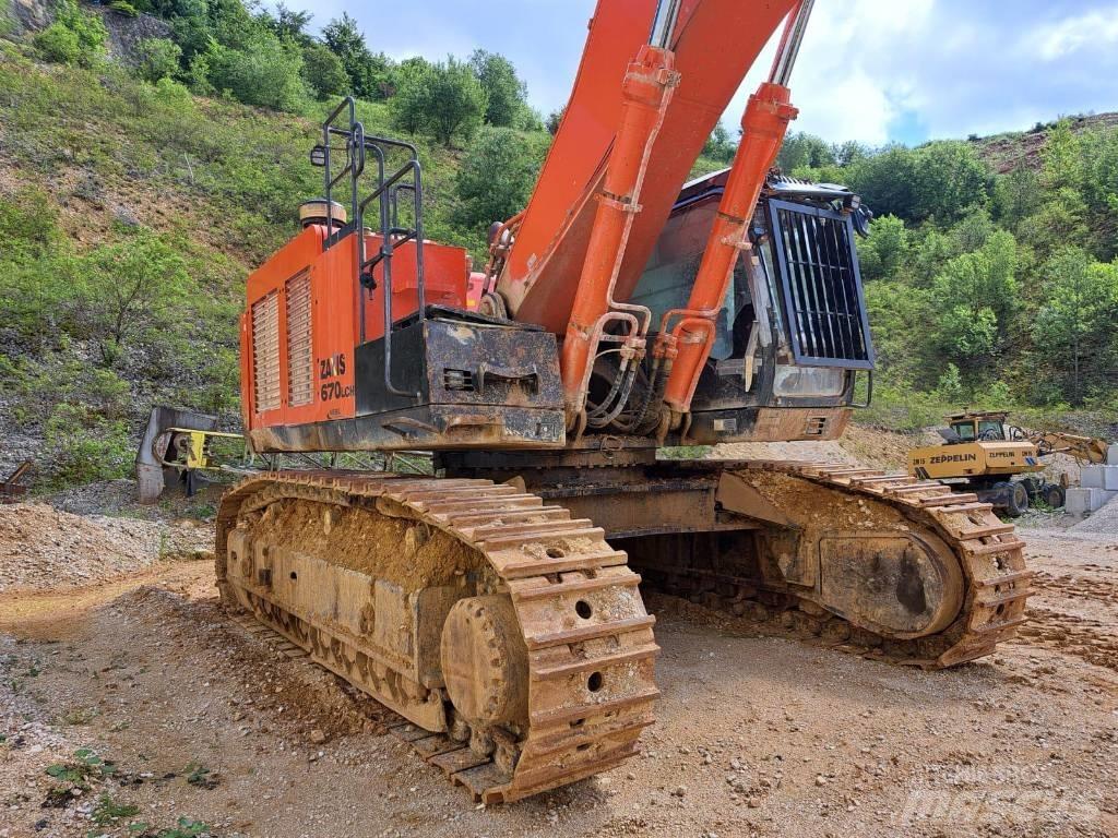 Hitachi ZX670ICH-5B Telakaivukoneet
