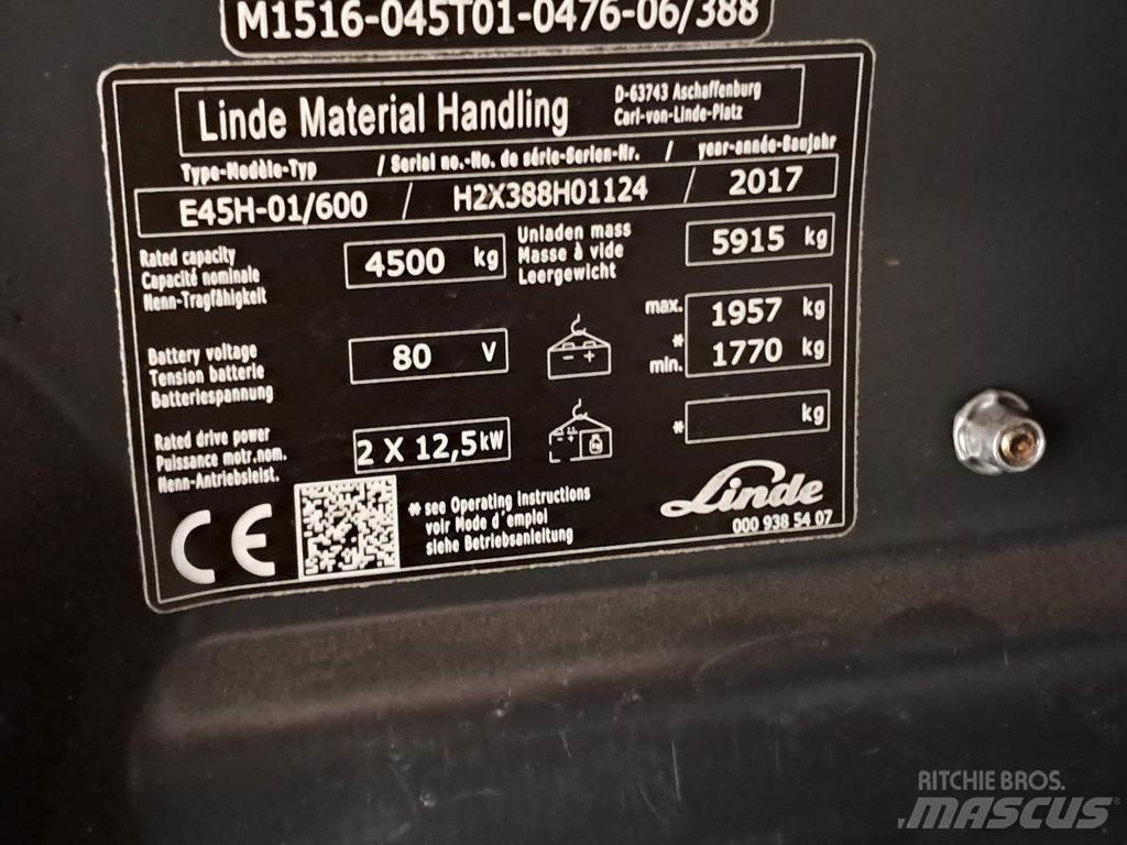 Linde E45H-01/600 Sähkötrukit