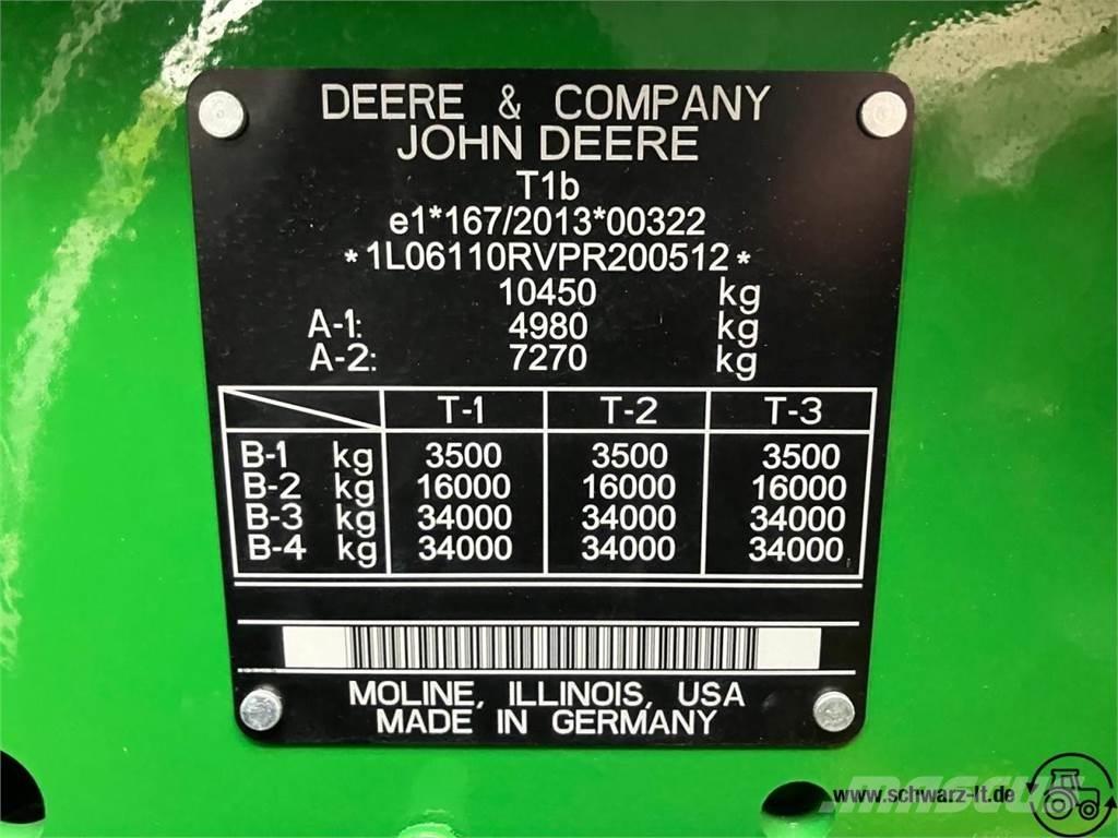 John Deere 6R 110 Traktorit