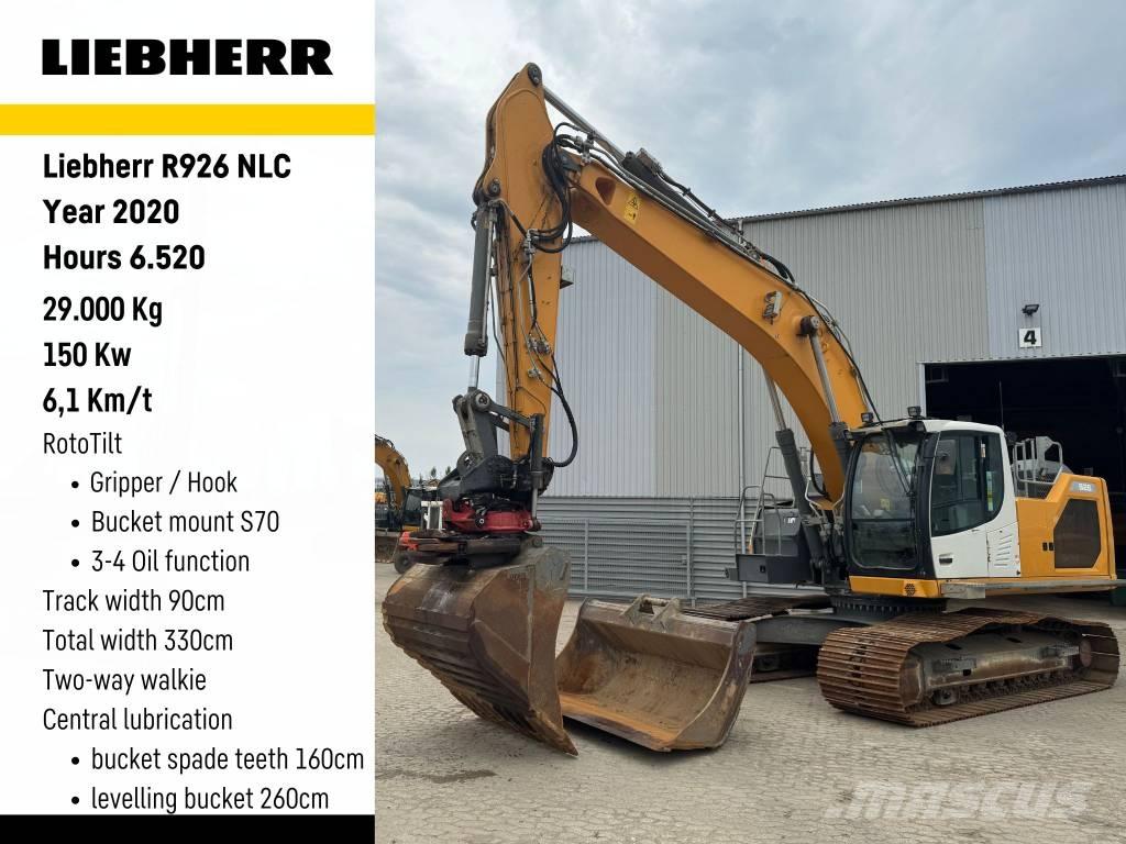 Liebherr R926 Telakaivukoneet