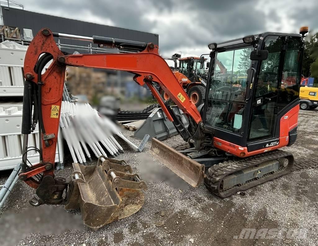 Kubota KX 027 Minikaivukoneet < 7t