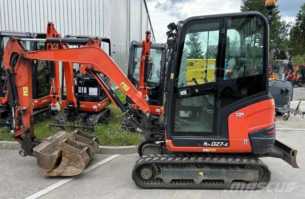 Kubota KX 027 Minikaivukoneet < 7t