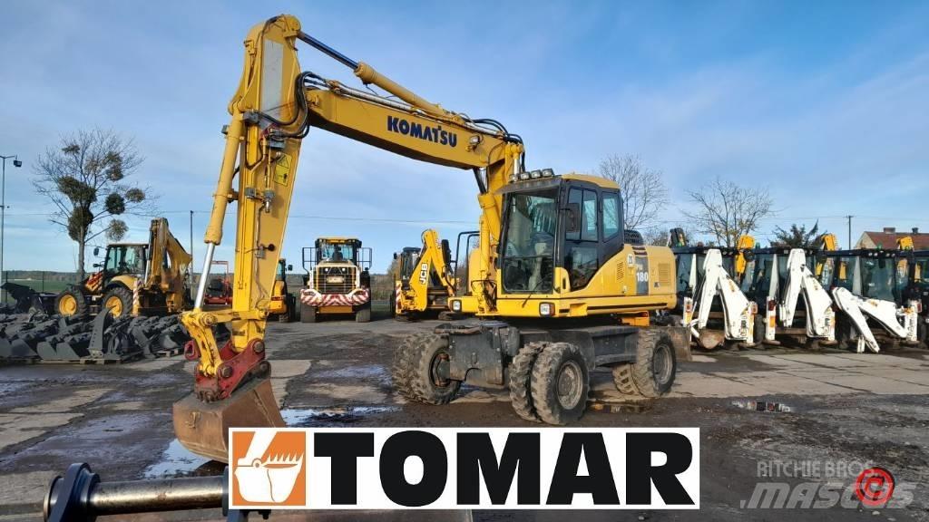 Komatsu PW 180-7 Pyöräkaivukoneet