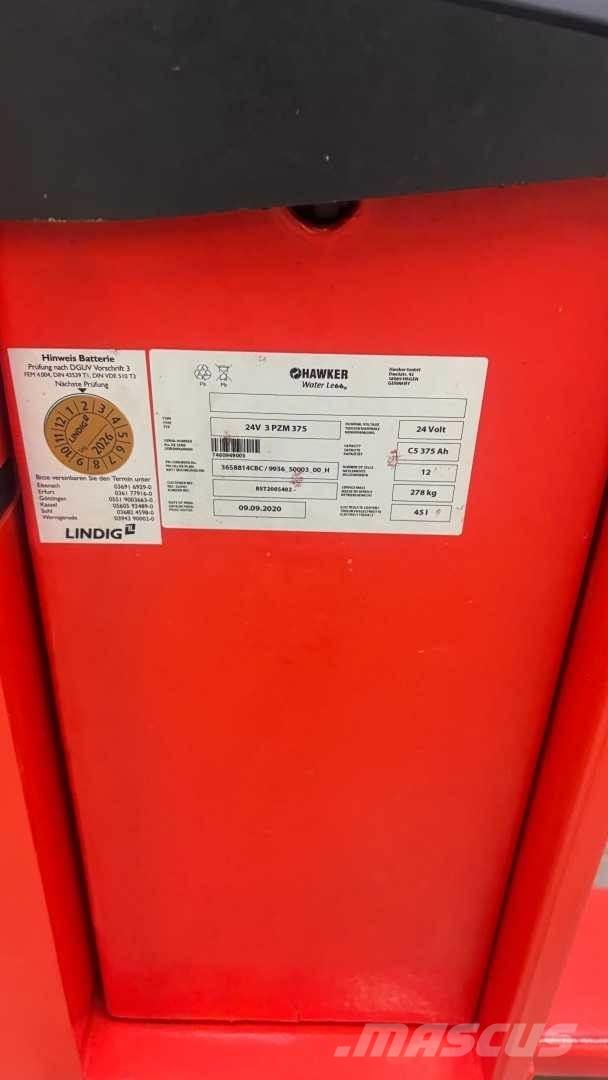 Linde T18 Käyden ajettavat pinoamistrukit