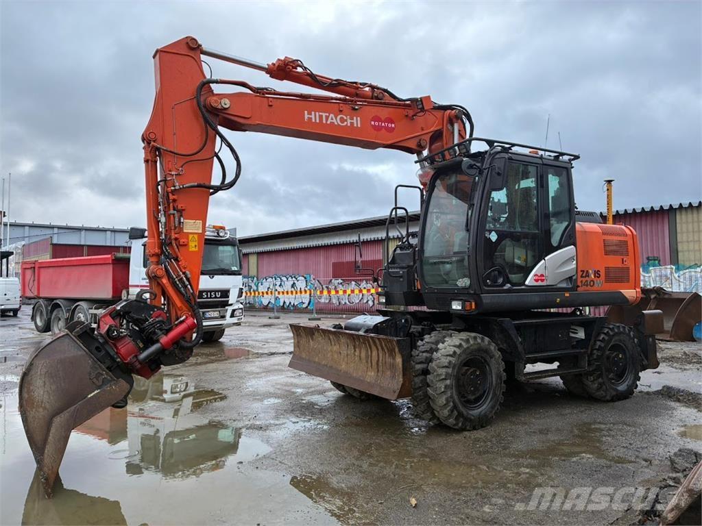 Hitachi ZX140W Pyöräkaivukoneet
