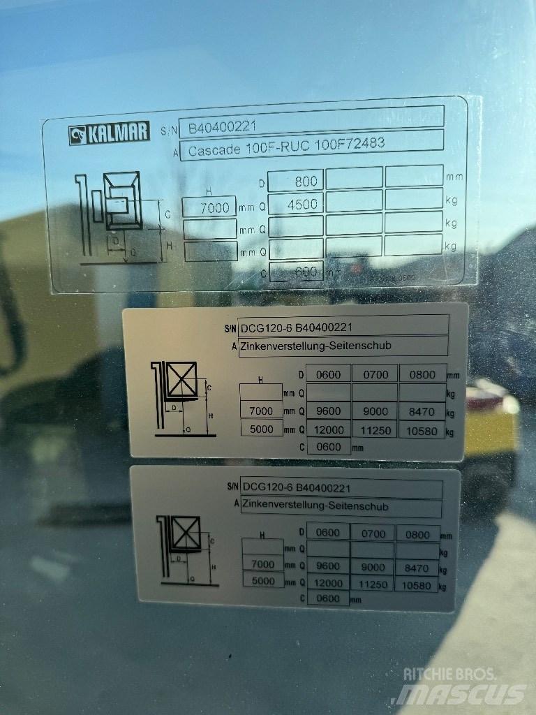 Kalmar DCG120-6 Dieseltrukit