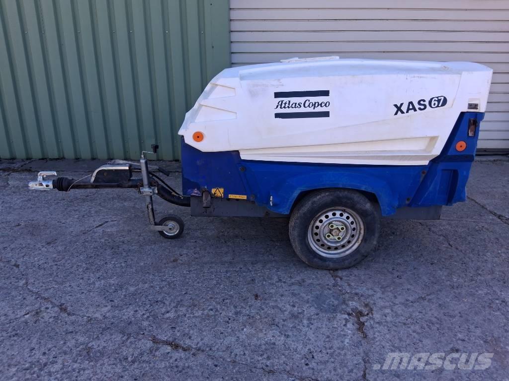 Atlas Copco XAS 67 Kompressorit