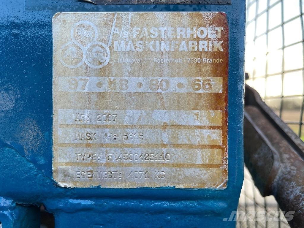 Fasterholt FM 4500 Sadetus- ja kastelulaitteet