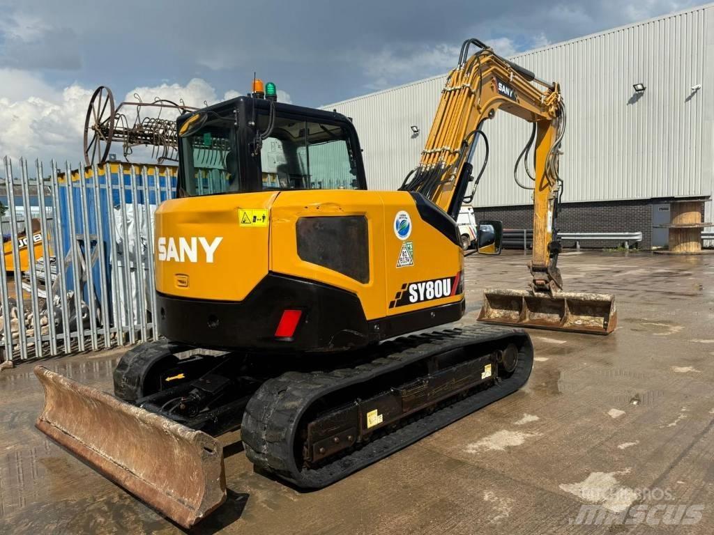 Sany SY 80 U Midikaivukoneet 7t - 12t