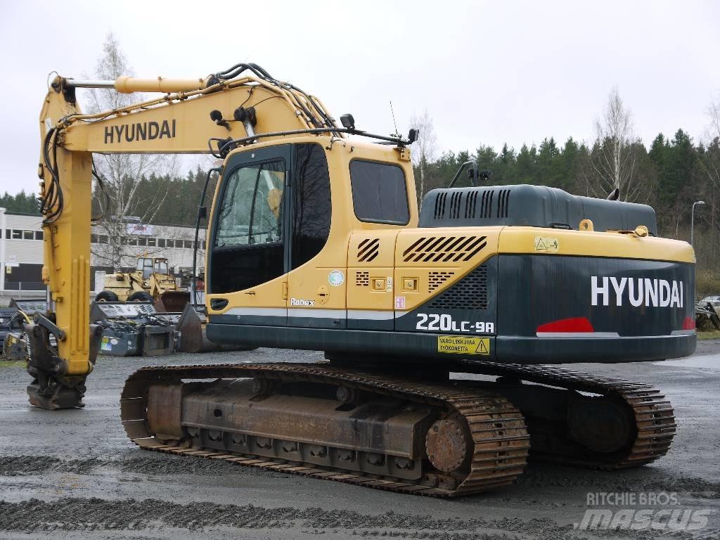 Hyundai R 220 LC-9A Telakaivukoneet