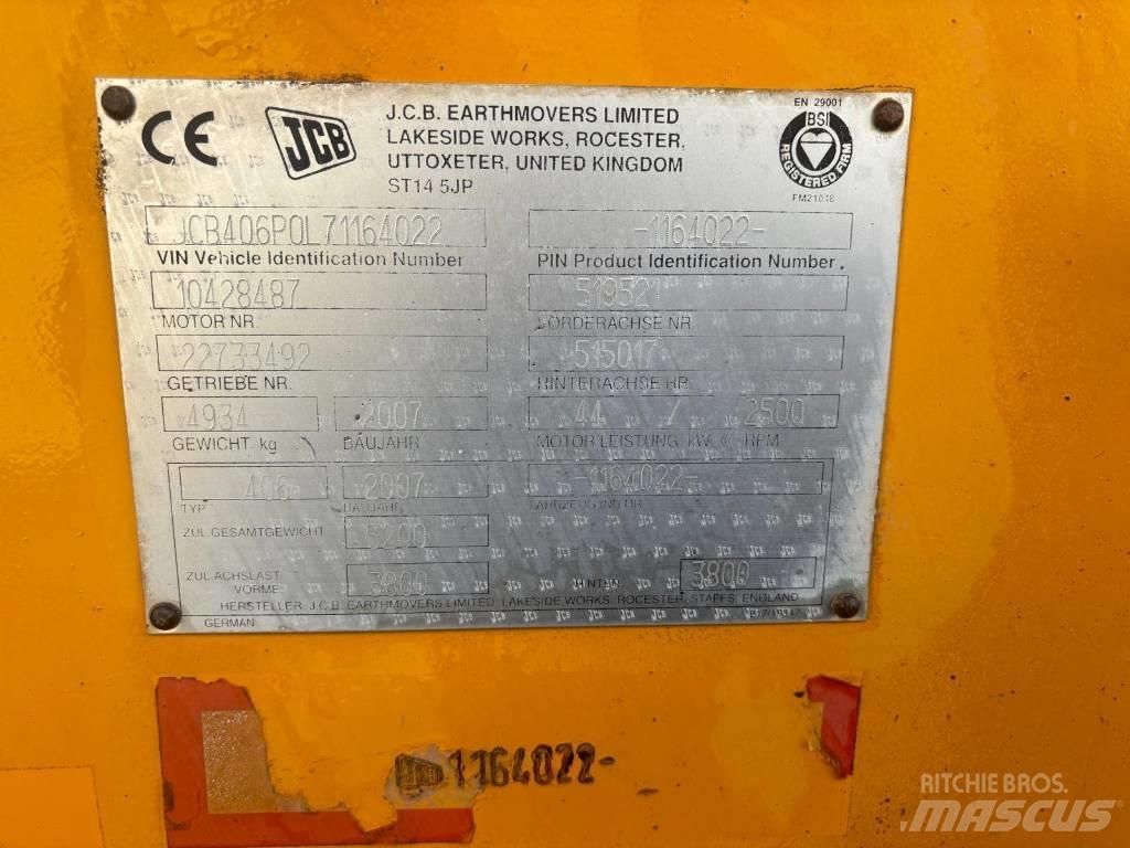 JCB 406 Pyöräkuormaajat