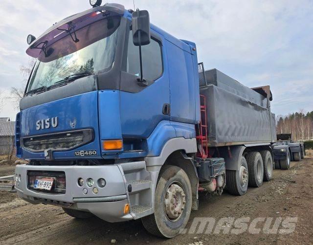 Sisu E12M 8X4 Sora- ja kippiautot