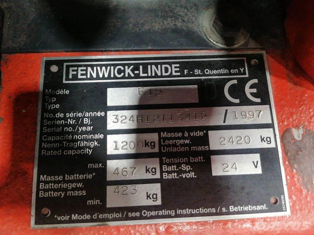 Linde E12 Sähkötrukit