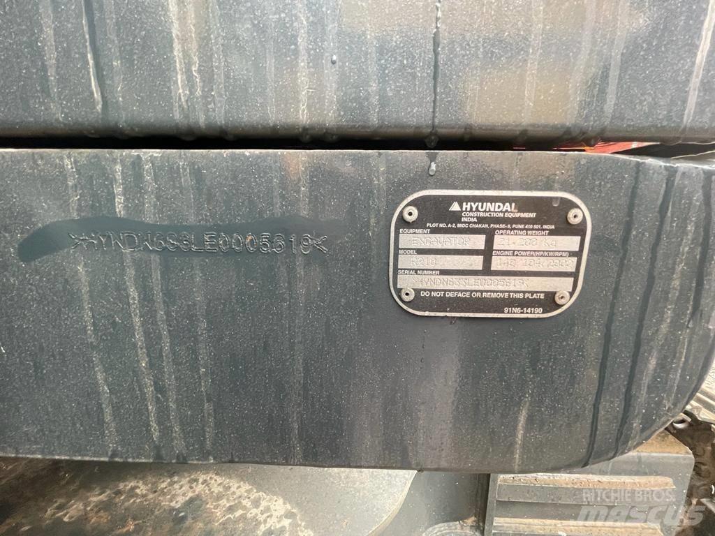 Hyundai R210 Telakaivukoneet