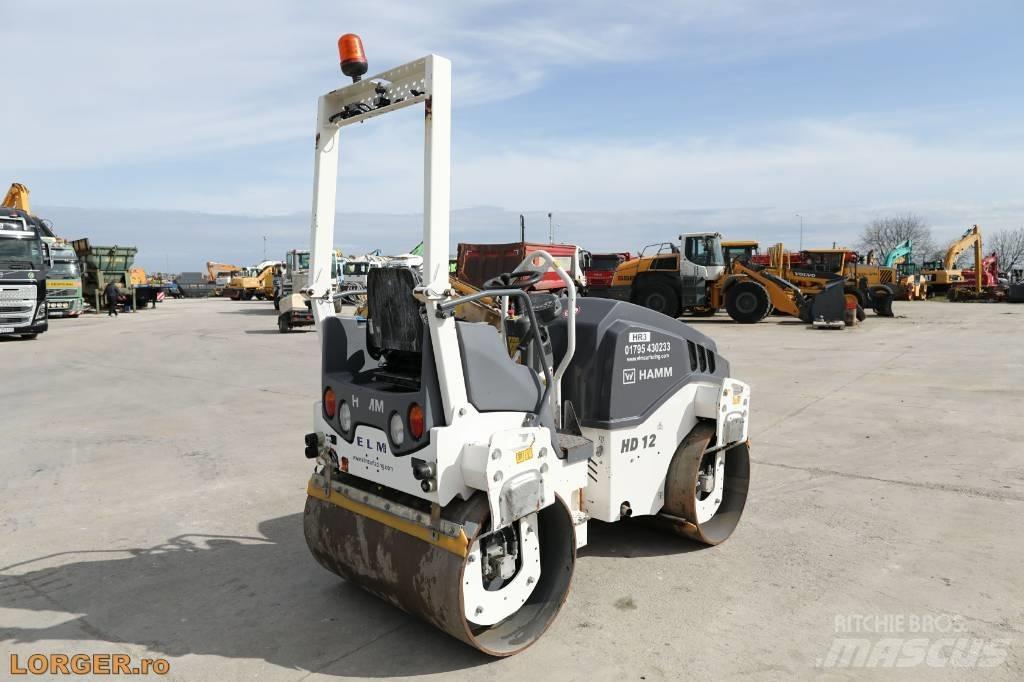 Hamm HD 12 VV Tandemjyrät