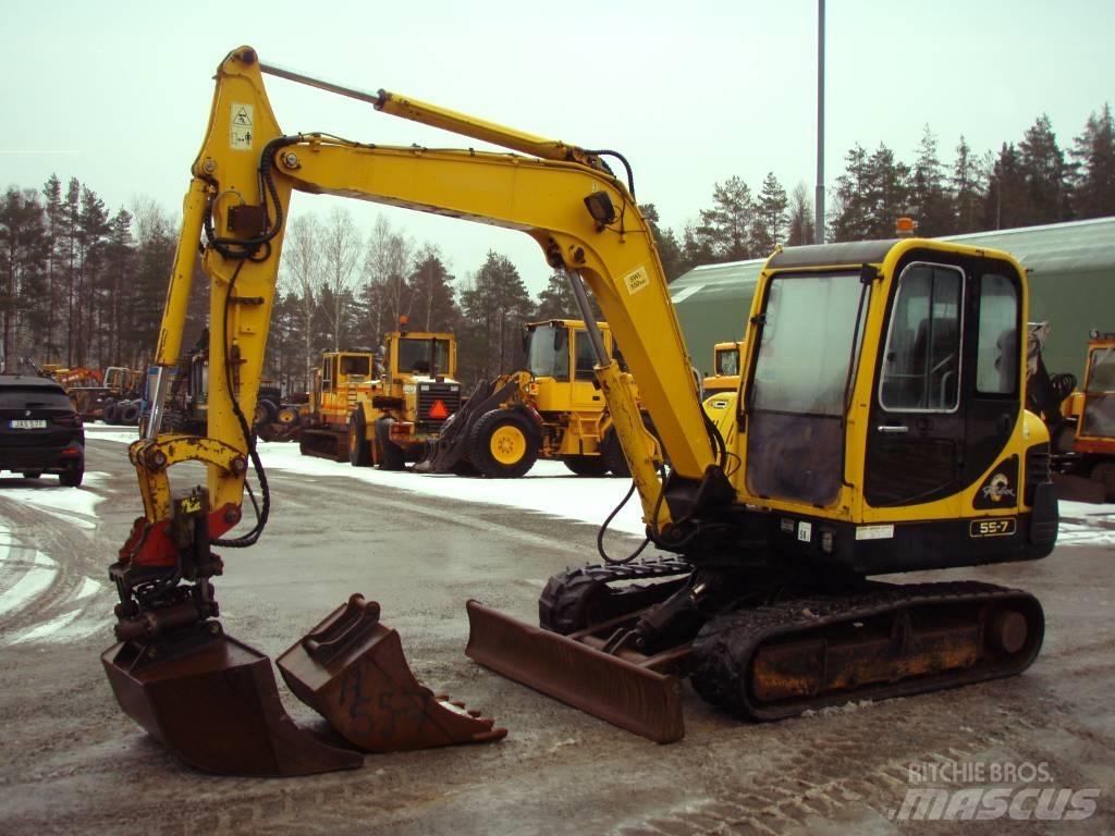 Hyundai Robex 55-7 Minikaivukoneet < 7t